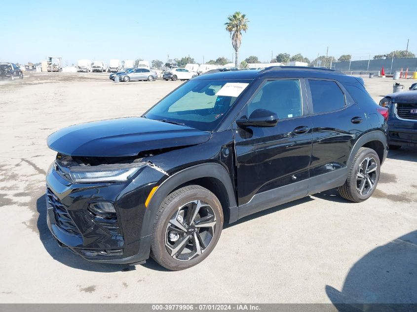 2023 Chevrolet Trailblazer Fwd Rs VIN: KL79MTSL3PB131911 Lot: 39779906