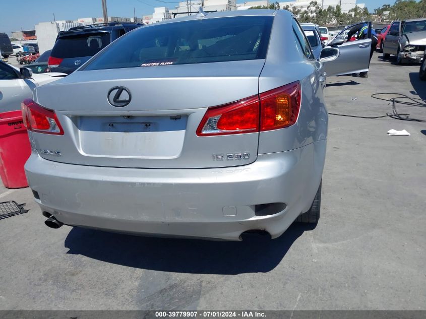 2009 Lexus Is 250 VIN: JTHBK262792090903 Lot: 39779907