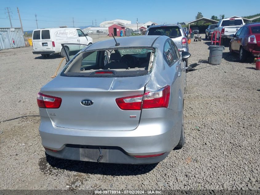 2016 Kia Rio Lx VIN: KNADM4A34G6611739 Lot: 39779914