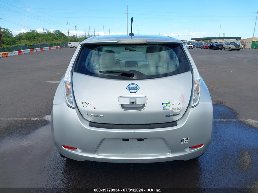 2014 Nissan Leaf Sv VIN: 1N4AZ0CP6EC338677 Lot: 39779934