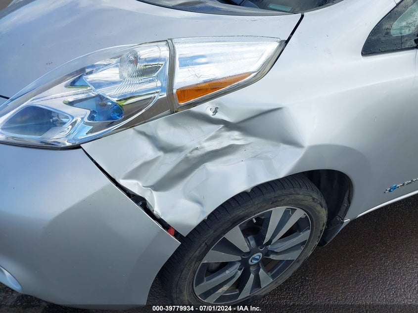 2014 Nissan Leaf Sv VIN: 1N4AZ0CP6EC338677 Lot: 39779934