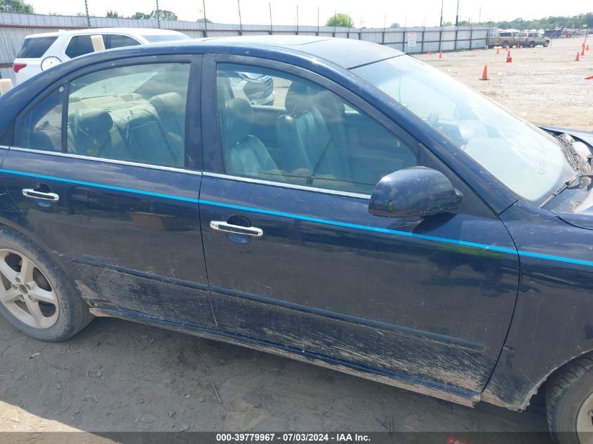 5NPEU46F16H041262 2006 Hyundai Sonata Gls V6/Lx V6