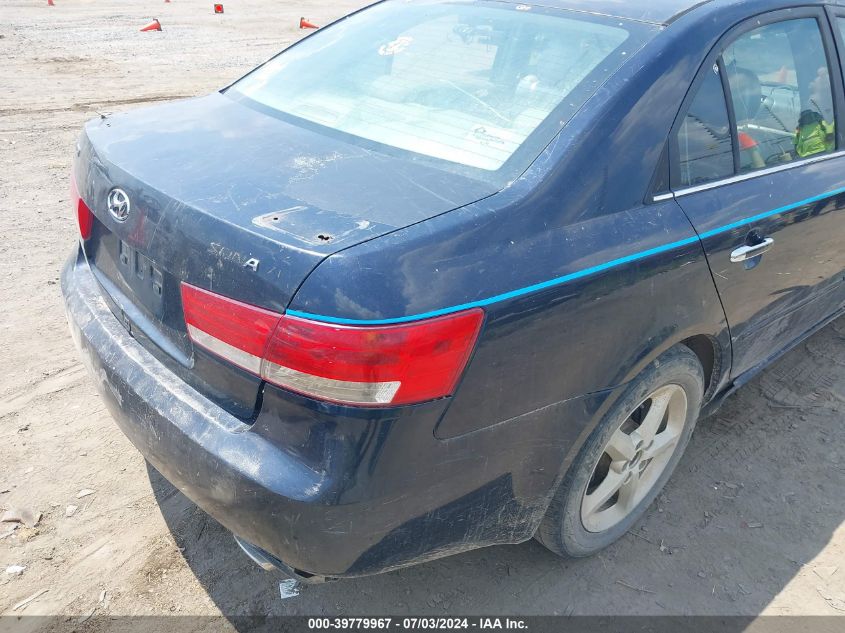 5NPEU46F16H041262 2006 Hyundai Sonata Gls V6/Lx V6