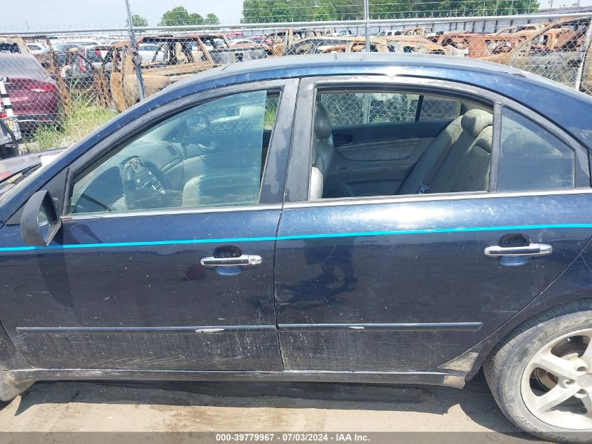 5NPEU46F16H041262 2006 Hyundai Sonata Gls V6/Lx V6