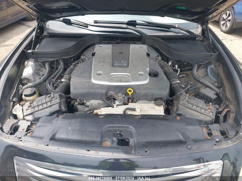 2009 Infiniti G37X VIN: JNKCV61F09M357283 Lot: 39779968