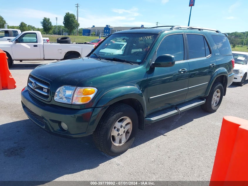 2001 Toyota Sequoia Limited V8 VIN: 5TDBT48A91S048096 Lot: 39779992