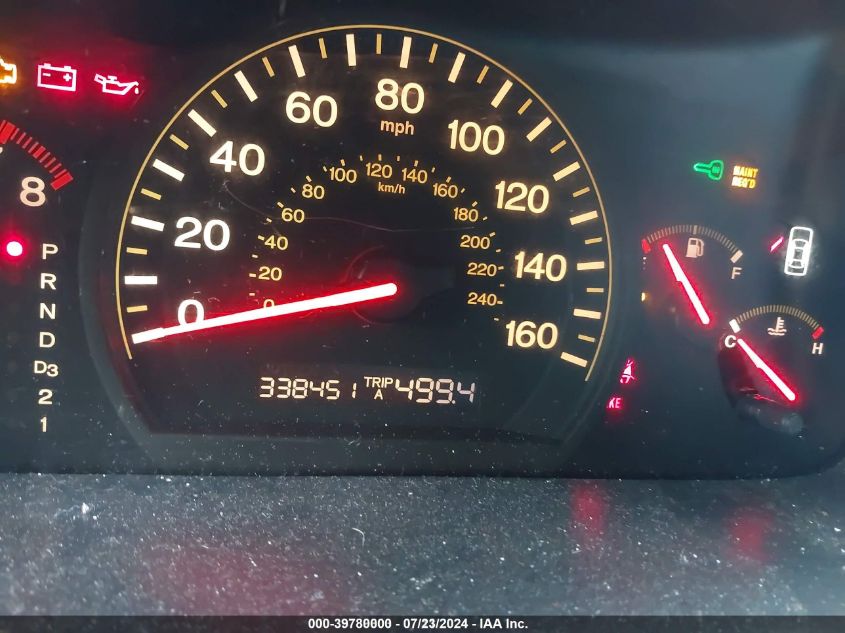 2004 Honda Accord 3.0 Ex VIN: 1HGCM665X4A061042 Lot: 39780000