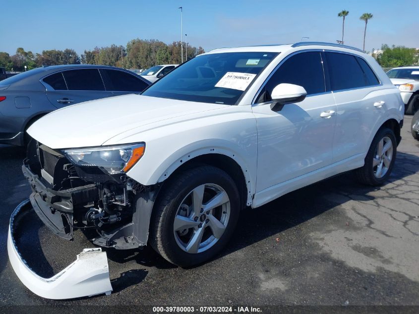 2021 AUDI Q3 PREMIUM 40 TFSI QUATTRO TIPTRONIC - WA1AUCF31M1122775