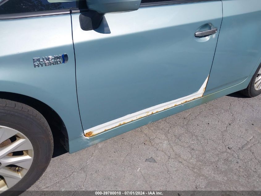 2012 Toyota Prius Plug-In Advanced VIN: JTDKN3DP3C3015095 Lot: 39780010