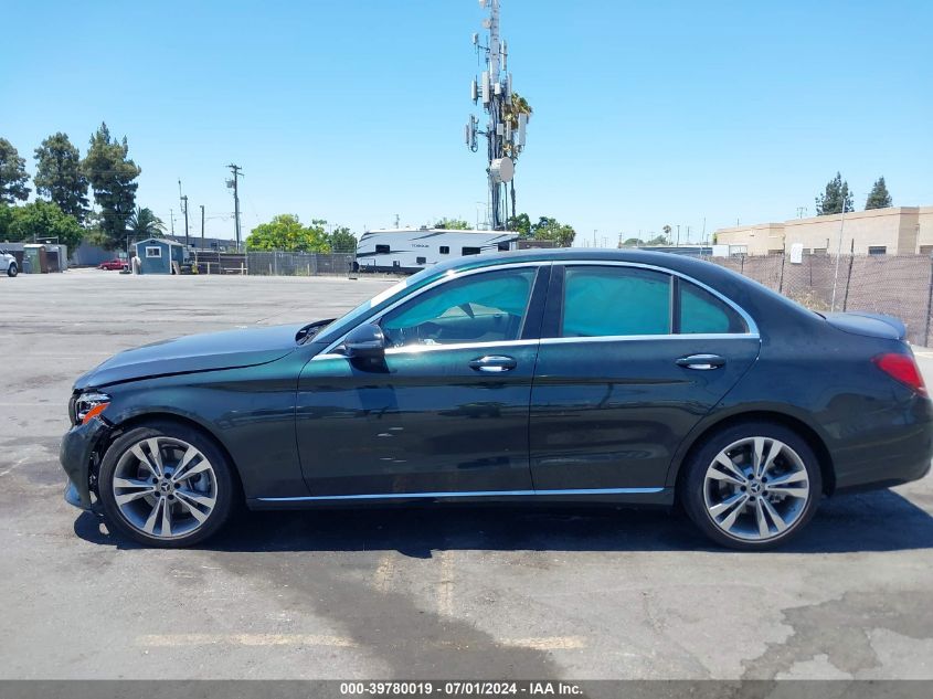 2019 Mercedes-Benz C 300 VIN: 55SWF8DB8KU294348 Lot: 39780019