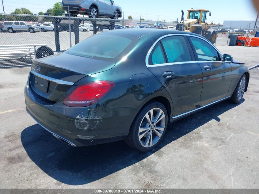 2019 Mercedes-Benz C 300 VIN: 55SWF8DB8KU294348 Lot: 39780019