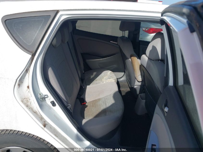 2016 Hyundai Accent Se VIN: KMHCT5AE5GU285997 Lot: 39780021