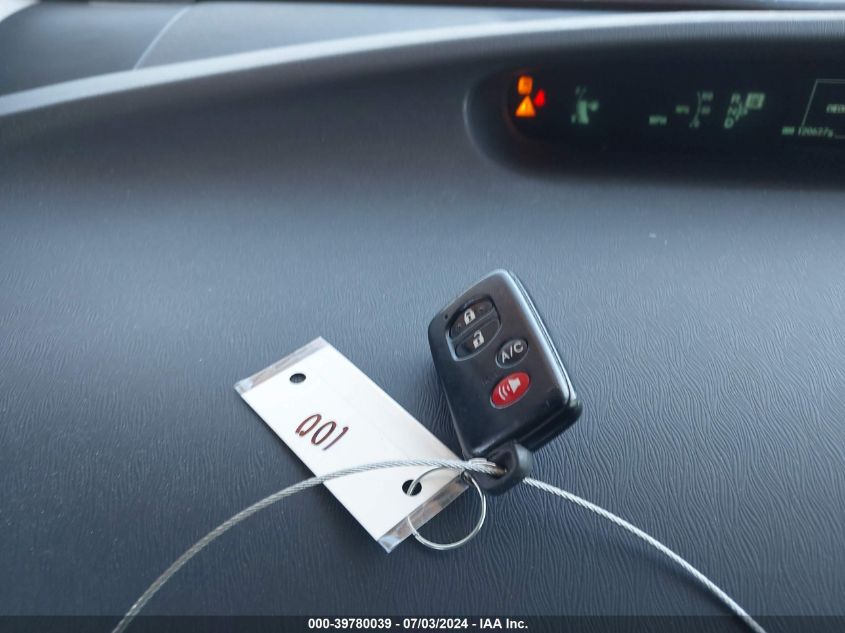 2011 Toyota Prius Three VIN: JTDKN3DU0B0253248 Lot: 39780039