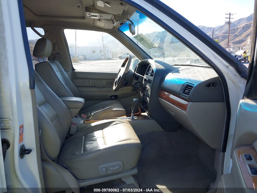 2001 Infiniti Qx4 VIN: JNRDR09XX1W201202 Lot: 39780062