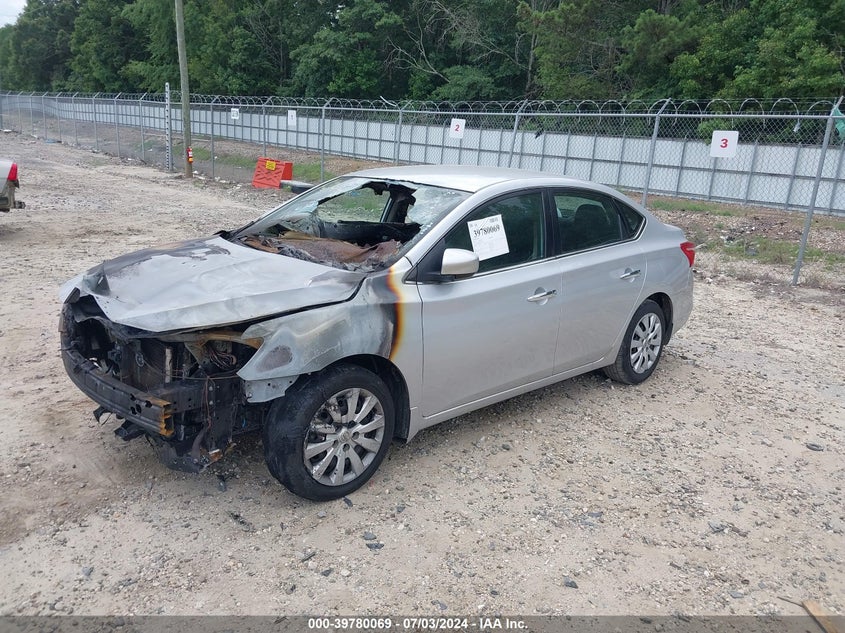 2016 NISSAN SENTRA VIN: 3N1AB7AP7GY259932