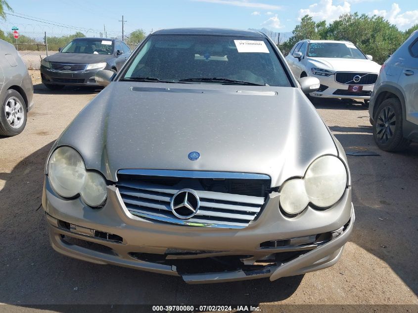 2003 Mercedes-Benz C-Class 230K Sport Coupe VIN: WDBRN40J93A406638 Lot: 39780080