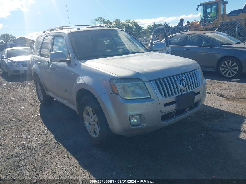 2008 Mercury Mariner Hybrid VIN: 4M2CU39H88KJ19095 Lot: 39780081