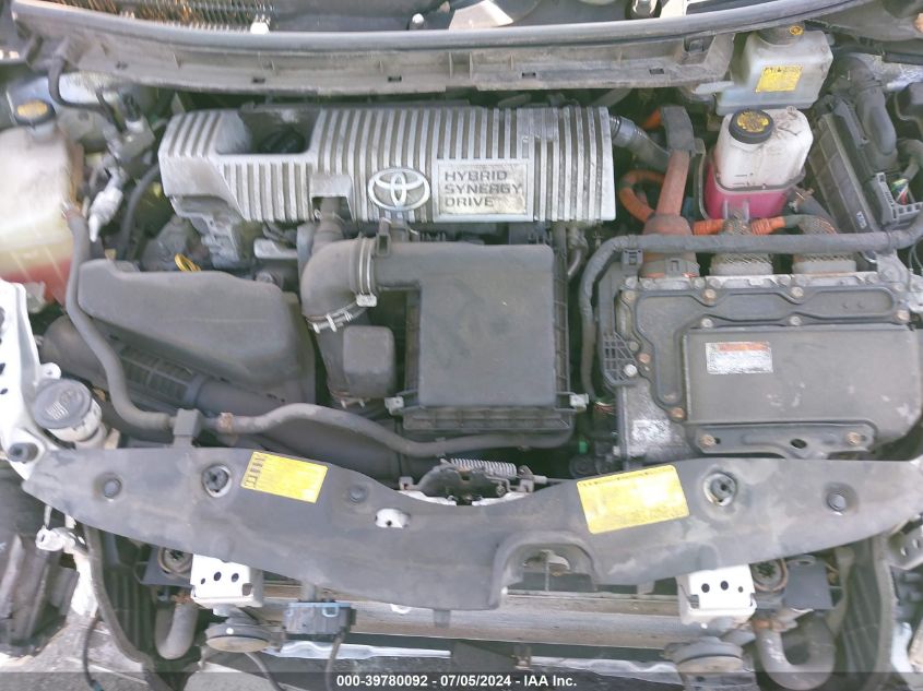 2014 Toyota Prius VIN: JTDKN3DU0E1761993 Lot: 39780092