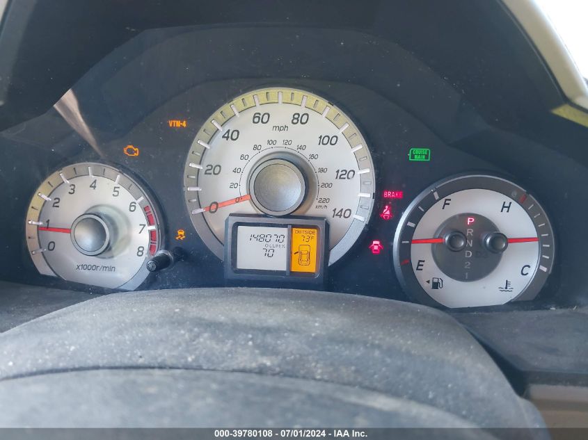 2013 Honda Pilot Ex VIN: 5FNYF4H44DB043957 Lot: 39780108