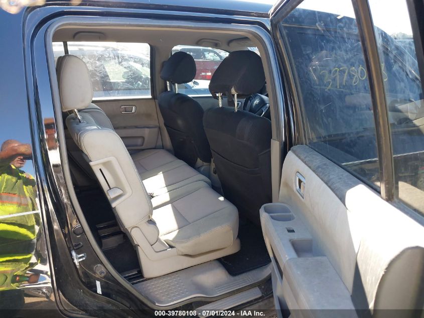 2013 Honda Pilot Ex VIN: 5FNYF4H44DB043957 Lot: 39780108