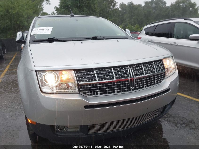 2010 Lincoln Mkx VIN: 2LMDJ8JC4ABJ13701 Lot: 39780111