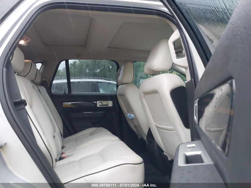 2010 Lincoln Mkx VIN: 2LMDJ8JC4ABJ13701 Lot: 39780111