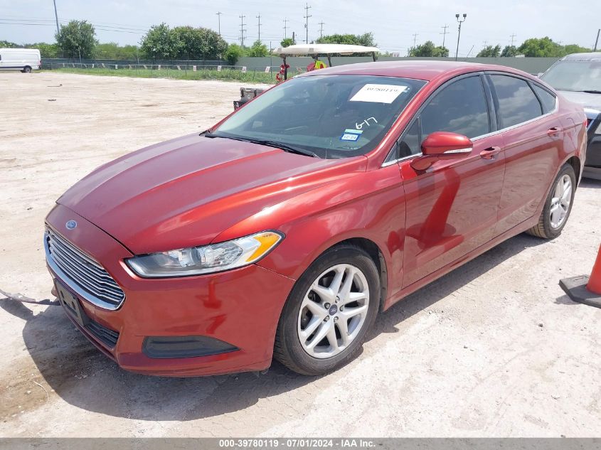 2014 FORD FUSION SE - 3FA6P0HD6ER390693