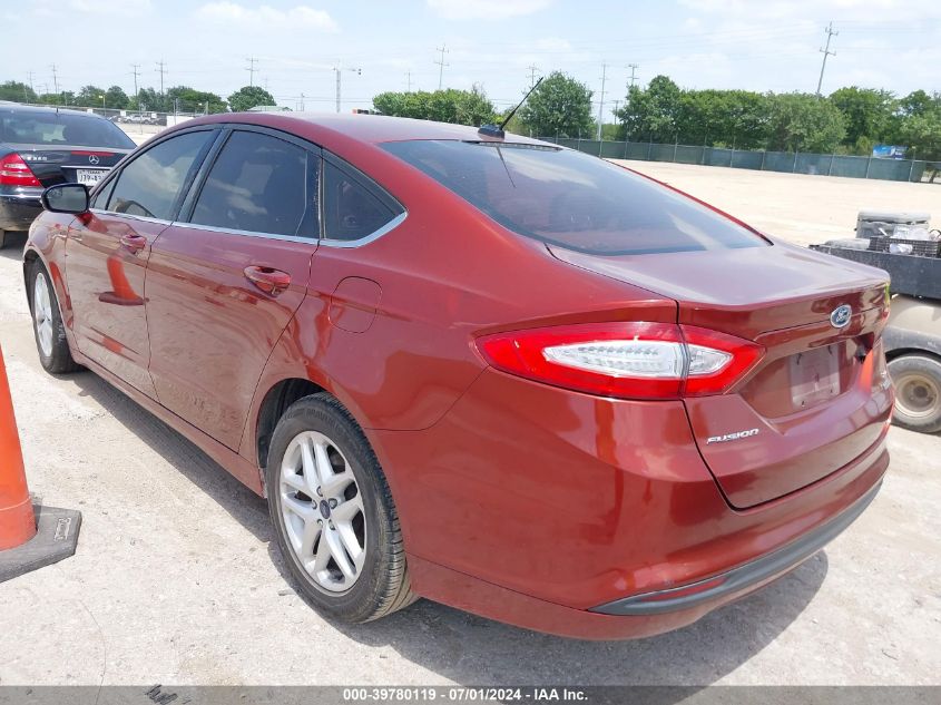 2014 FORD FUSION SE - 3FA6P0HD6ER390693