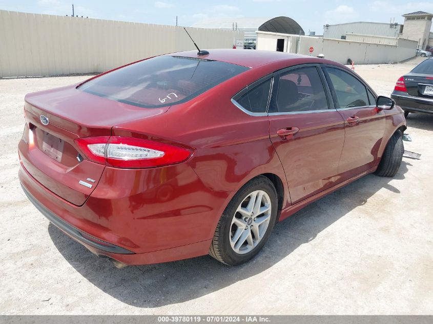 2014 FORD FUSION SE - 3FA6P0HD6ER390693