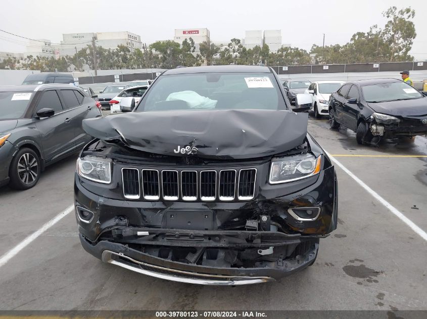 2015 Jeep Grand Cherokee Limited VIN: 1C4RJEBG0FC118861 Lot: 39780123