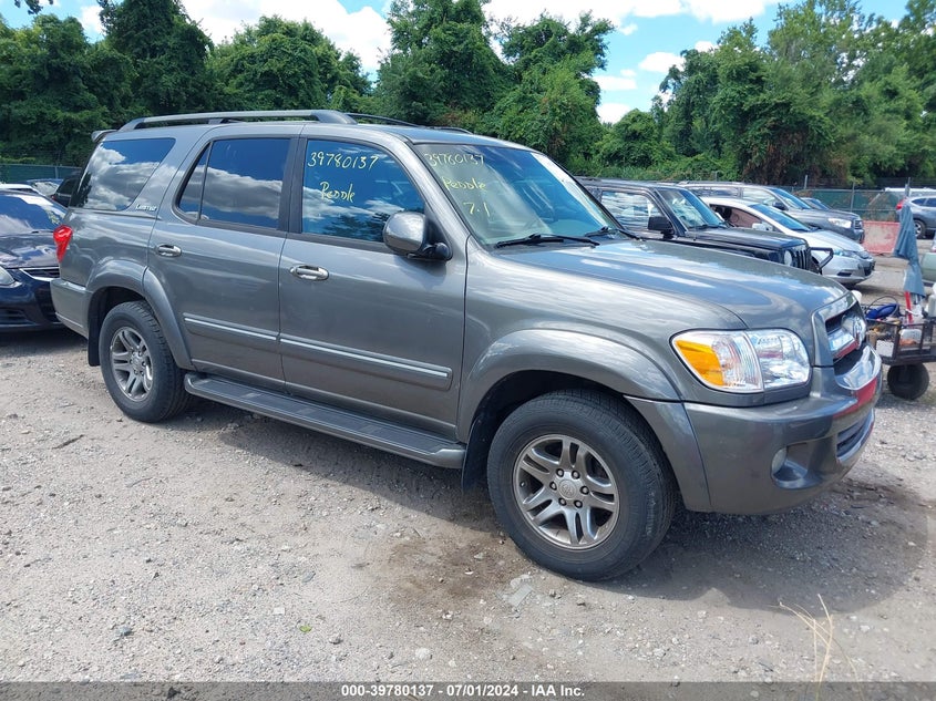 2005 Toyota Sequoia Limited V8 VIN: 5TDZT38A65S256080 Lot: 39780137