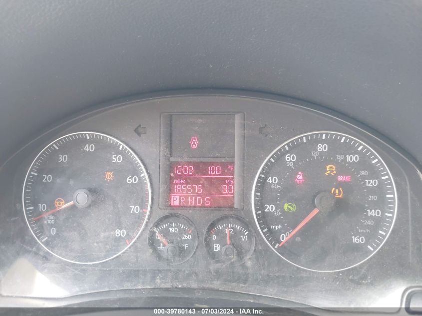 2008 Volkswagen Jetta Se/Sel VIN: 3VWRM71K28M124328 Lot: 39780143