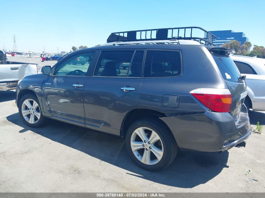 2010 Toyota Highlander Limited VIN: 5TDDK3EH8AS020331 Lot: 39780145