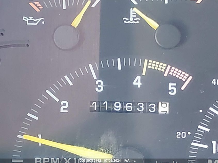 1992 Chevrolet Gmt-400 K1500 VIN: 2GCEK19Z7N1214454 Lot: 39780162