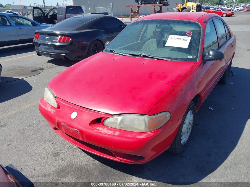 1998 Mercury Tracer Gs VIN: 1MEFM10P3WW603126 Lot: 39780168