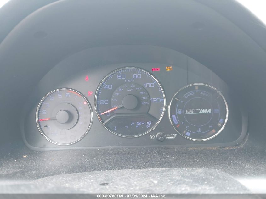 2004 Honda Civic Hybrid VIN: JHMES96694S000975 Lot: 39780169