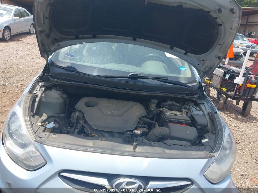 2012 Hyundai Accent Gls VIN: KMHCT4AE2CU164753 Lot: 39780170