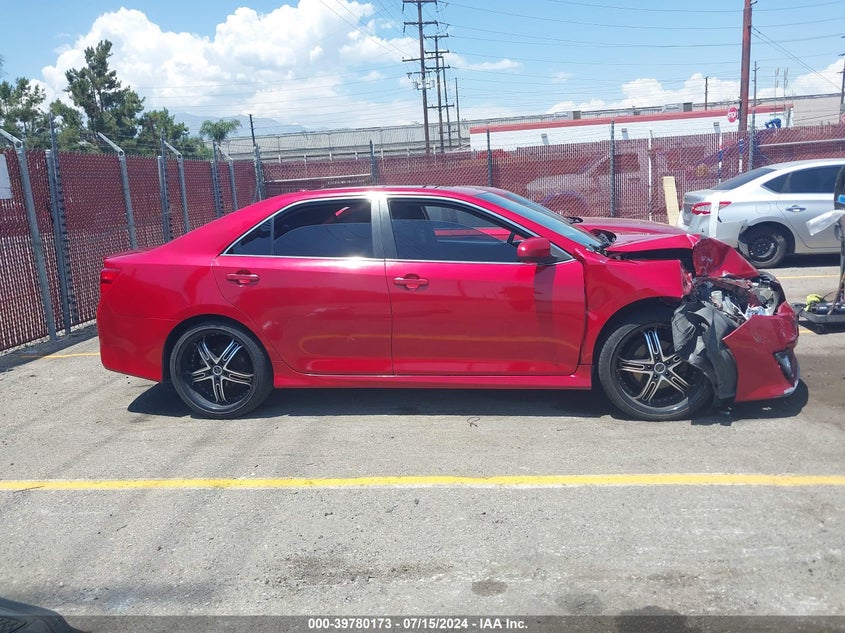 2012 Toyota Camry Se V6 VIN: 4T1BK1FKXCU510852 Lot: 39780173