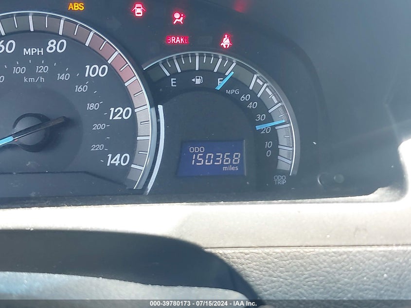 2012 Toyota Camry Se V6 VIN: 4T1BK1FKXCU510852 Lot: 39780173