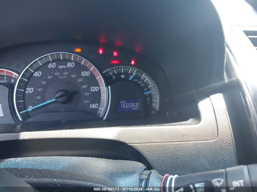 2012 Toyota Camry Se V6 VIN: 4T1BK1FKXCU510852 Lot: 39780173