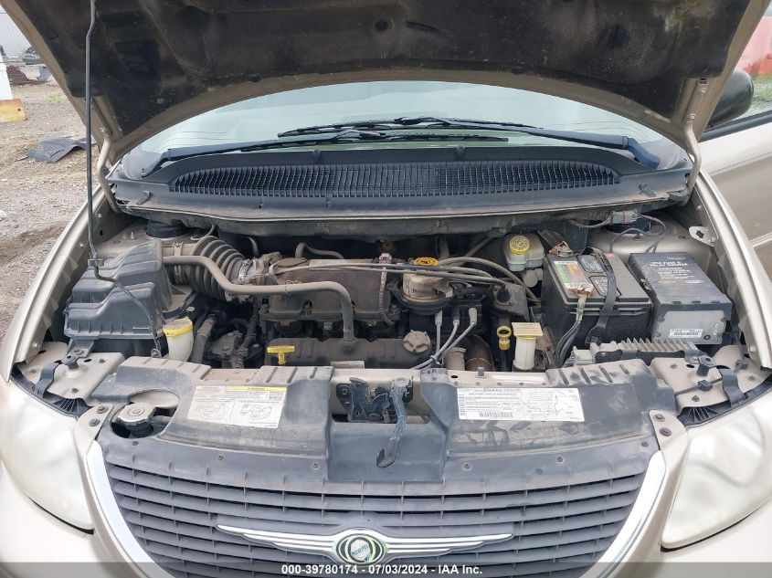 2002 Chrysler Town & Country Lx VIN: 2C4GP44362R747018 Lot: 39780174