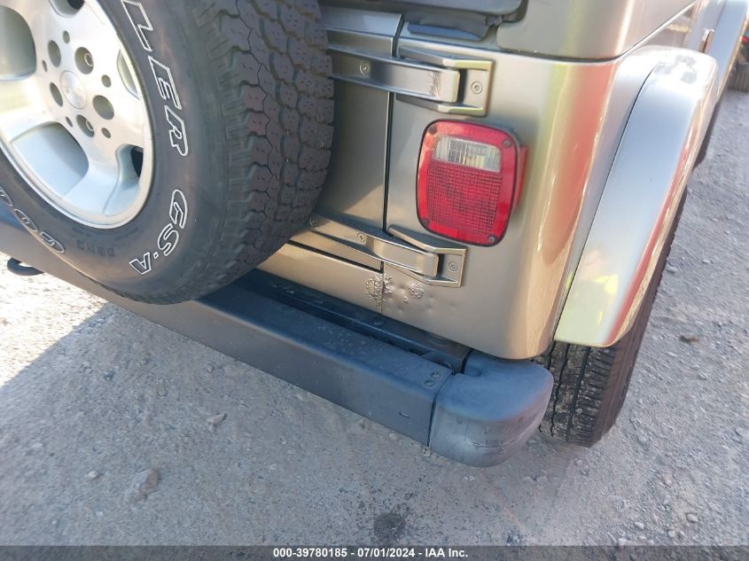 2003 Jeep Wrangler Sahara VIN: 1J4FA59S83P367419 Lot: 39780185