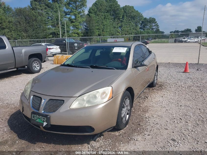 2006 Pontiac G6 VIN: 1G2ZG558464226885 Lot: 39780186