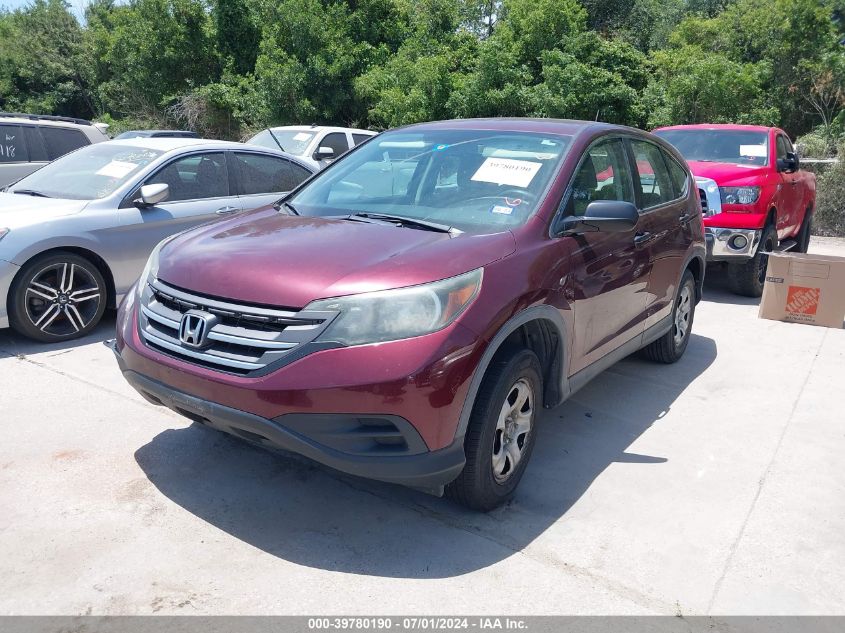 2012 Honda Cr-V Lx VIN: 5J6RM3H38CL023020 Lot: 40676882