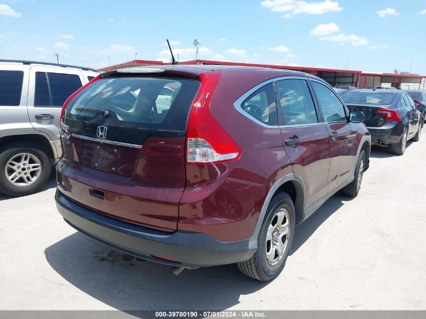 2012 Honda Cr-V Lx VIN: 5J6RM3H38CL023020 Lot: 40676882