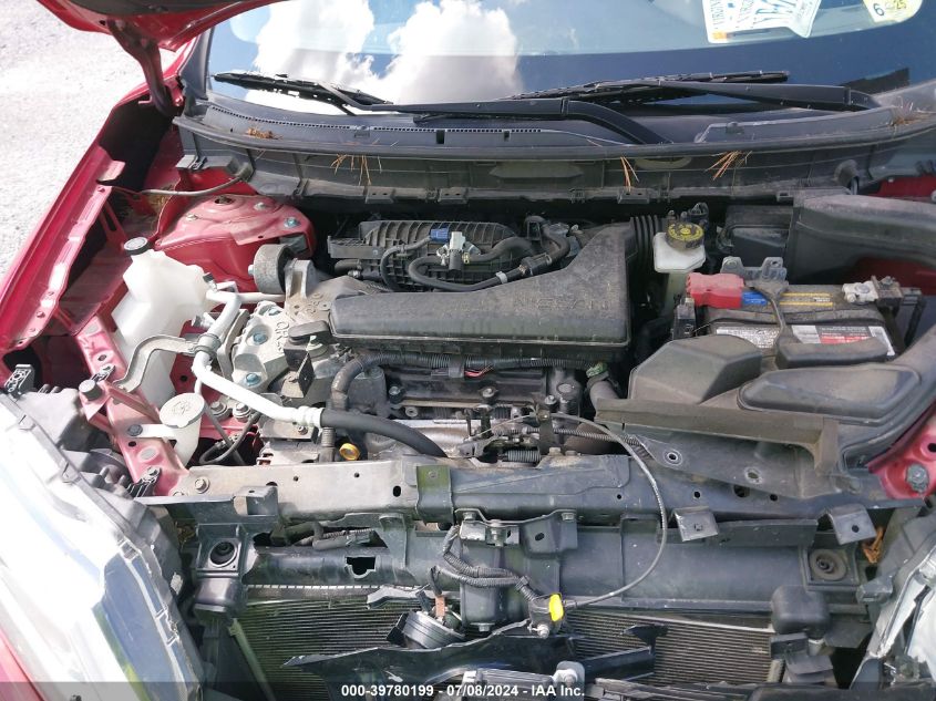 2017 Nissan Rogue Sv VIN: JN8AT2MV9HW268877 Lot: 39780199