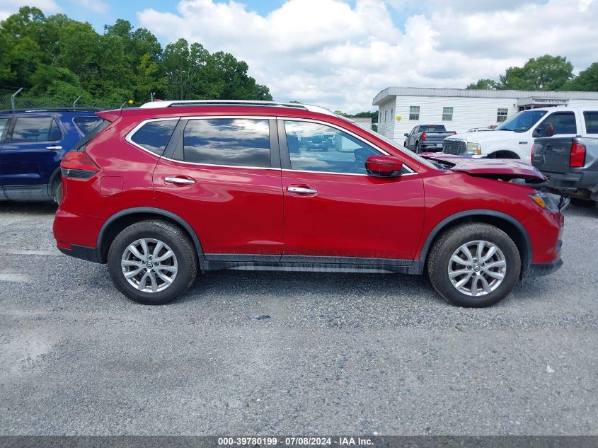 2017 Nissan Rogue Sv VIN: JN8AT2MV9HW268877 Lot: 39780199