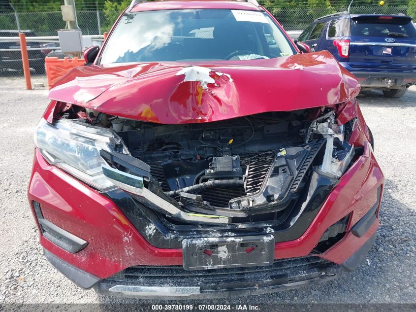 2017 Nissan Rogue Sv VIN: JN8AT2MV9HW268877 Lot: 39780199