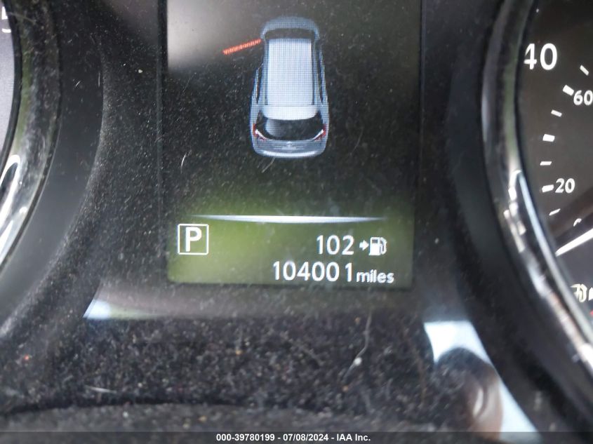 2017 Nissan Rogue Sv VIN: JN8AT2MV9HW268877 Lot: 39780199