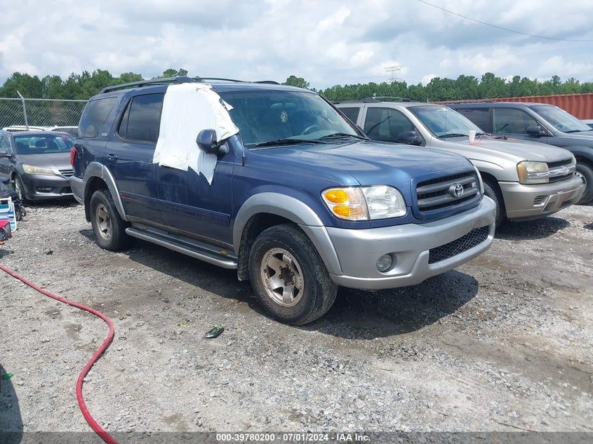 2004 Toyota Sequoia Sr5 V8 VIN: 5TDZT34A44S212387 Lot: 39780200